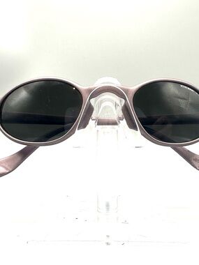 Vintage Cebe Sunglasses Made in France Matte Purple Oval Frame 6923 Retro Sport